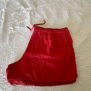 Terra & Sky Vibrant Coral Shorts